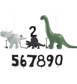 Kids by Friis Fødselsdagstog - Dinosaur m. 11 Tal
