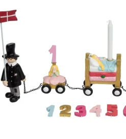 Kids by Friis Fødselsdagstog - 45 cm - Eventyr Pige