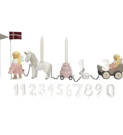 Kids by Friis Fødselsdagstog - 45 cm - Blomsterfeer