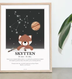 Kids by Friis Plakat - Stjernetegn - Skytten