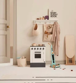 Kids Concept Hylde m. Knager - 60x10 cm - Træ - Hvid