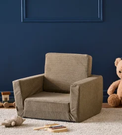 Kids Concept Lænestol/Legemadras - Foldbar - 42x44x38 cm - Fløjl