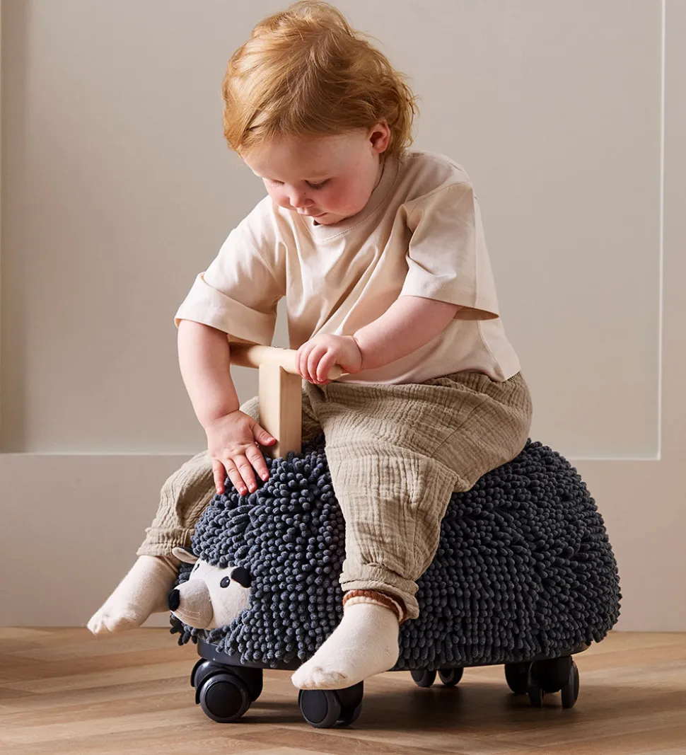 Kids Concept Ride On - Pindsvin - Edvin - Grå