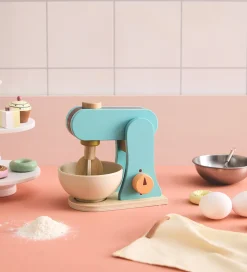 Kids Concept Røremaskine - Træ - 17 cm - Blå