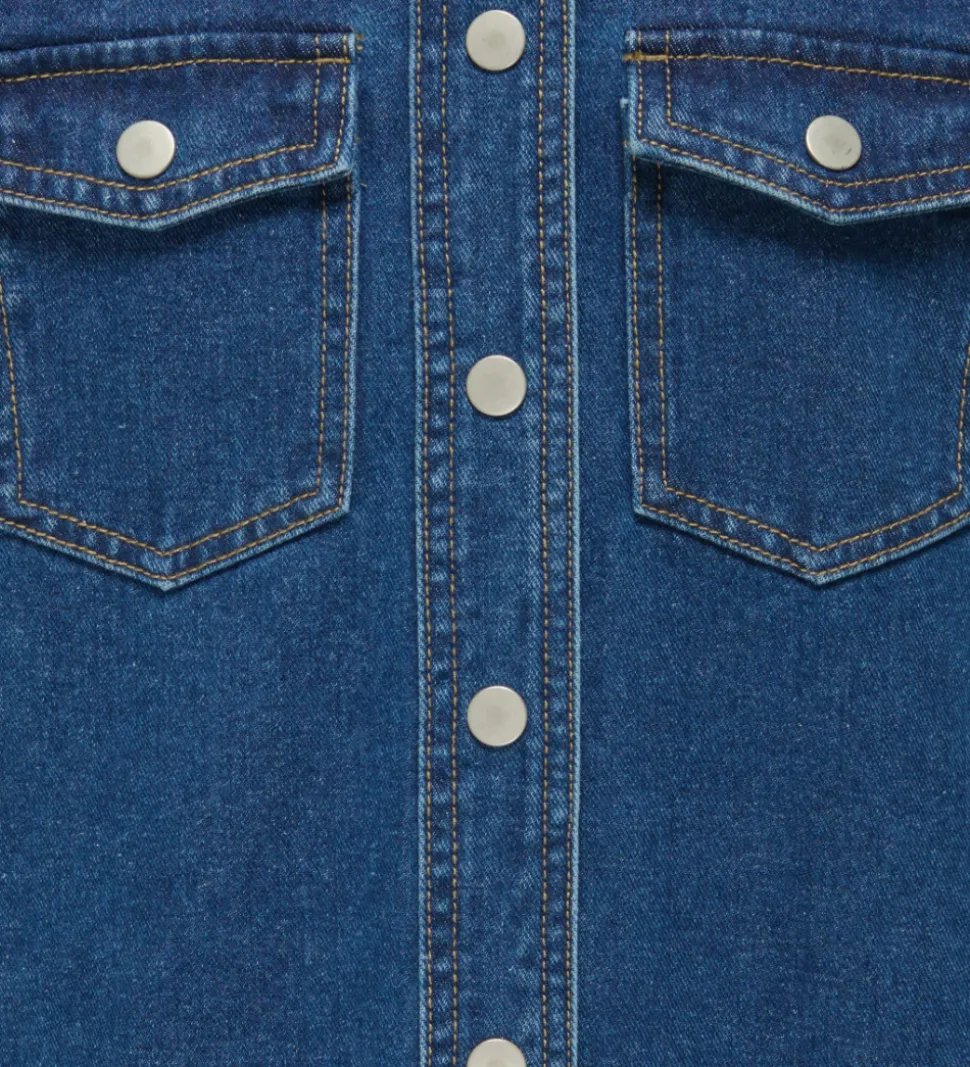 Kids Only Kjole - KogBelle - Medium blue Denim