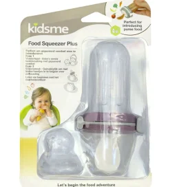 KidsMe Food Squeezer Plus - Plum