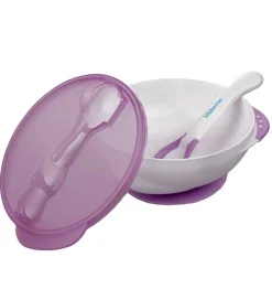 KidsMe Skål m. Ske - Lilla