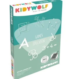 Kidywolf Refill Tegnemotiver - 60 motiver - Games/Education