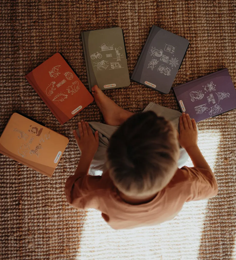 Kidywolf Tegne Tablet - Animals Around The World