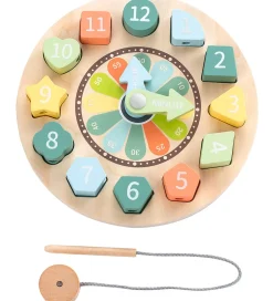 Kinder and Kids Legetøj - Træur - Sorting Clock