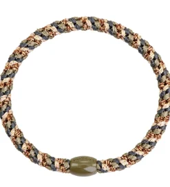 Kknekki Hårelastikker - 6-Pak - Slim - Sort/Grå/Glimmer