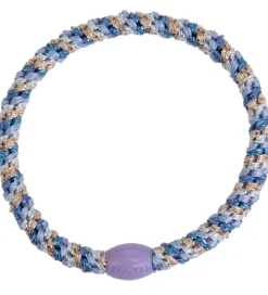 Kknekki Hårelastikker - 6-Pak - Slim - Hvid/Lilla/Blå