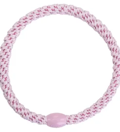 Kknekki Hårelastikker - 6-Pak - Slim - Pastel Glimmer/Lys Rosa G