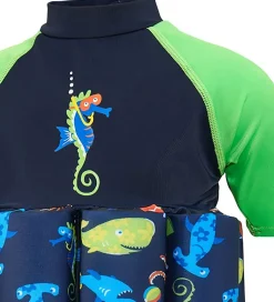 Konfidence Svømmedragt - UV40+ - Navy/Seabiskit