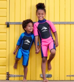 Konfidence Våddragt - Shorty - Pink