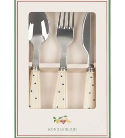 Konges Sløjd Børnebestik - Navy Dots