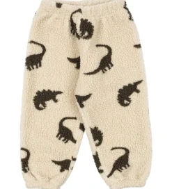 Konges Sløjd Fleecebukser - Jody - Dino Silhouette