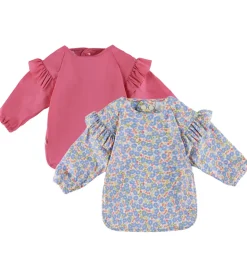 Konges Sløjd Forklæder - PU - 2-pak - Fleur Rosier/Chateau Rose