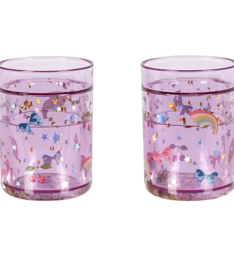 Konges Sløjd Glitterkopper - 2-pak - Rainbow Twinkle