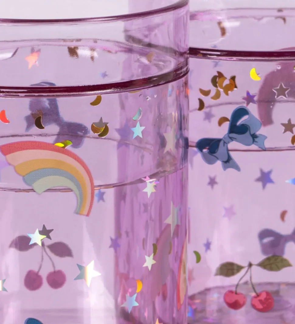 Konges Sløjd Glitterkopper - 2-pak - Rainbow Twinkle