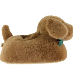 Konges Sløjd Hjemmesko - Sausage Dog Footies - Chicory Coffe