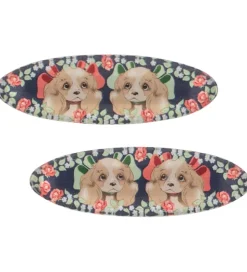 Konges Sløjd Hårspænder - 4 cm - 2-pak - Agnes - Puppy