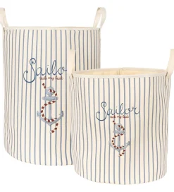 Konges Sløjd Opbevaringskurve - 2 stk. - Sailor Stripe