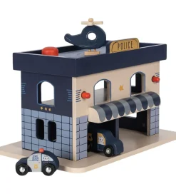 Konges Sløjd Politistation - Træ - Blå