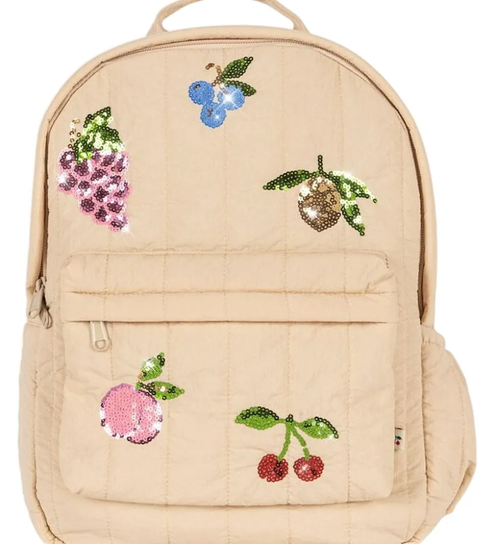 Konges Sløjd Rygsæk - Juno Quilted - Frappe/Frugter