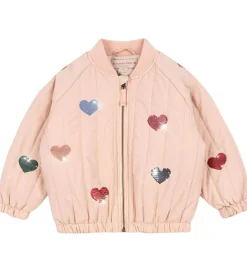 Konges Sløjd Termojakke - Juno Sequin Bomber - Cameo Rose