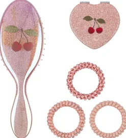 Konges Sløjd Toilettaske m. Tilbehør - Glitter Rose