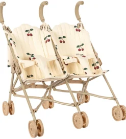 Konges Sløjd Tvillingeklapvogn Til Dukker - Ma Grande Cerise