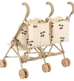 Konges Sløjd Tvillingeklapvogn Til Dukker - Ma Grande Cerise