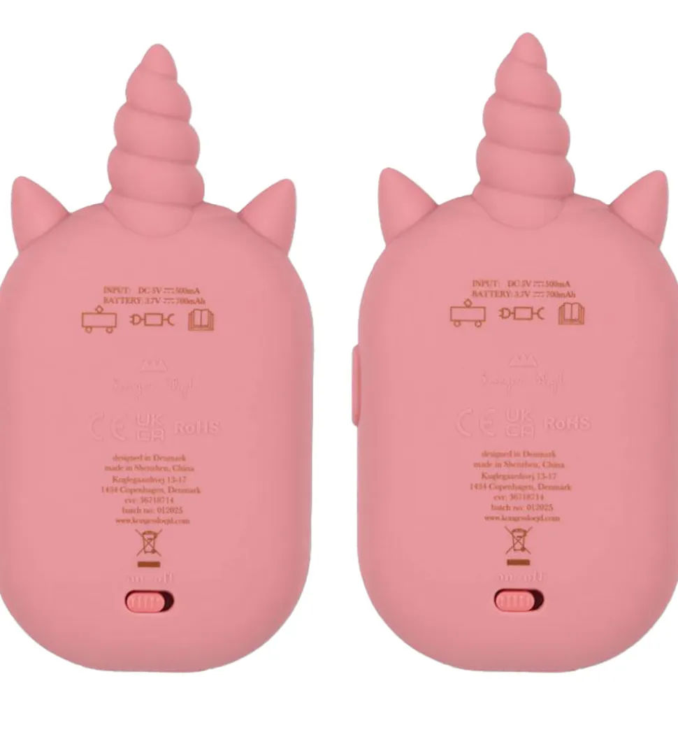 Konges Sløjd Walkie Talkie - Sparkling Pink