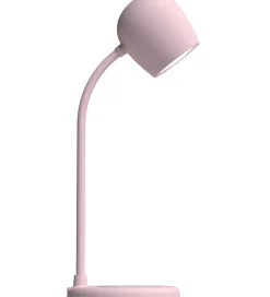 Kreafunk Lampe m. Oplader + Højtaler - Ellie - Dusty Rose