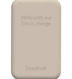 Kreafunk Powerbank - toCHARGE Qi - Ivory Sand - 5.000mAh