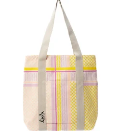 Lala Berlin Shopper - Carmela - Multicolor Pale Pink