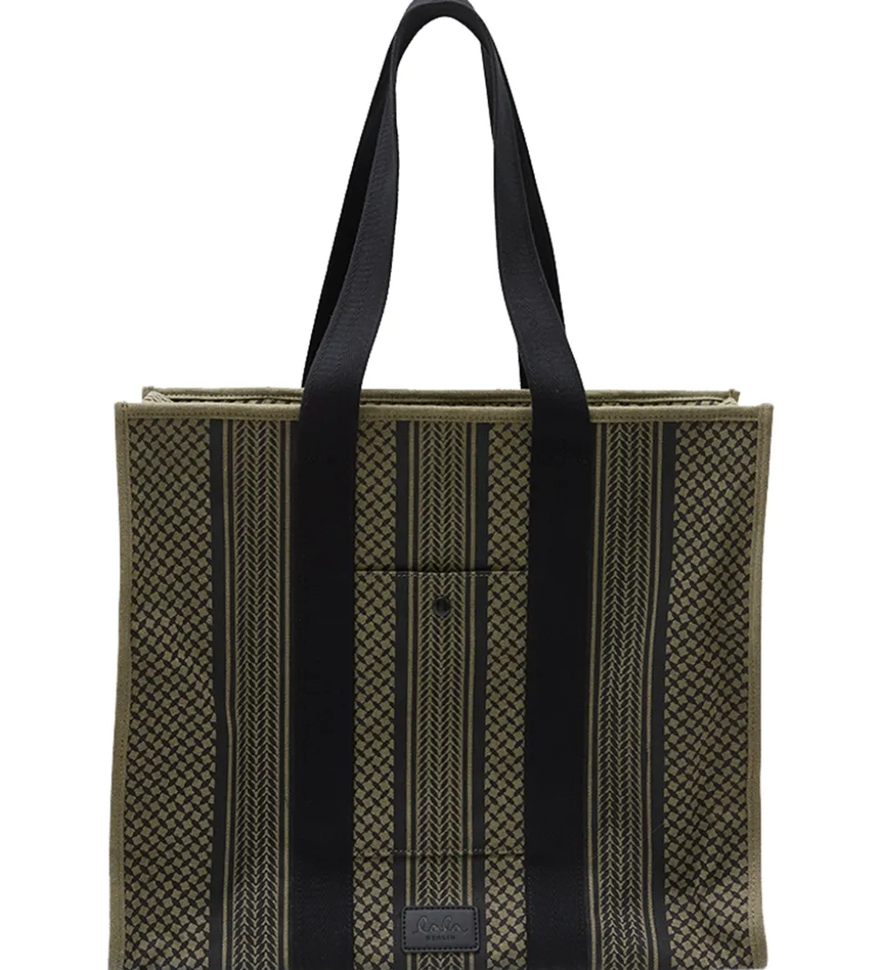 Lala Berlin Shopper - Mason - Olive/Sort
