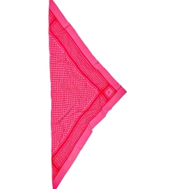 Lala Berlin Tørklæde - Triangle Trinity Classic M - Pink