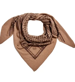 Lala Berlin Tørklæde - Triangle Trinity Classic M - Beige