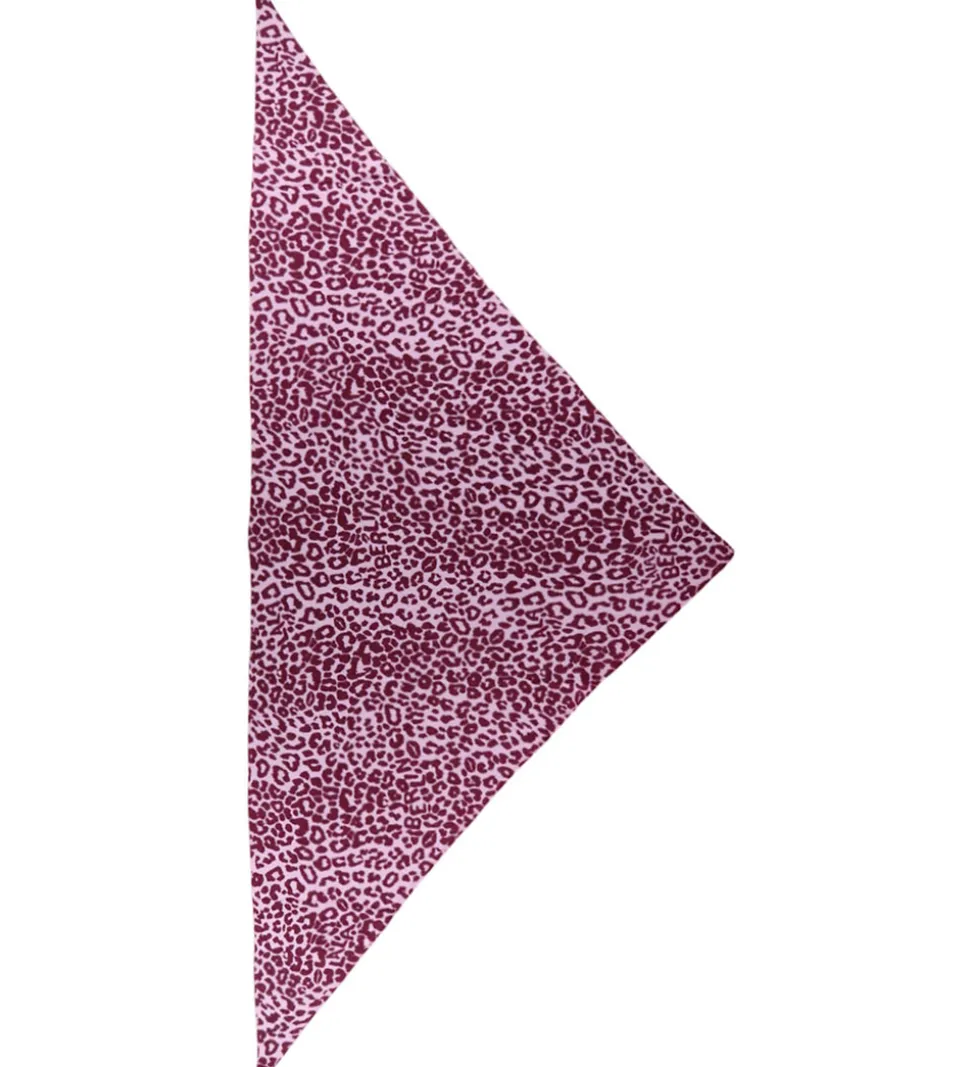 Lala Berlin Tørklæde - 162x85 - Triangel M - Burgundy Leo