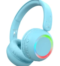 Lalarma Høretelefoner m. Lys - Trådløs - 85db - Blå