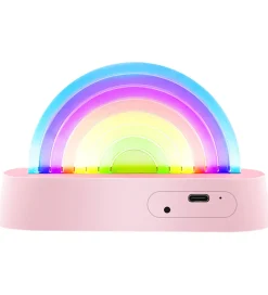 Lalarma Lampe - Dancing Rainbow - 18x11x4 cm - Rosa