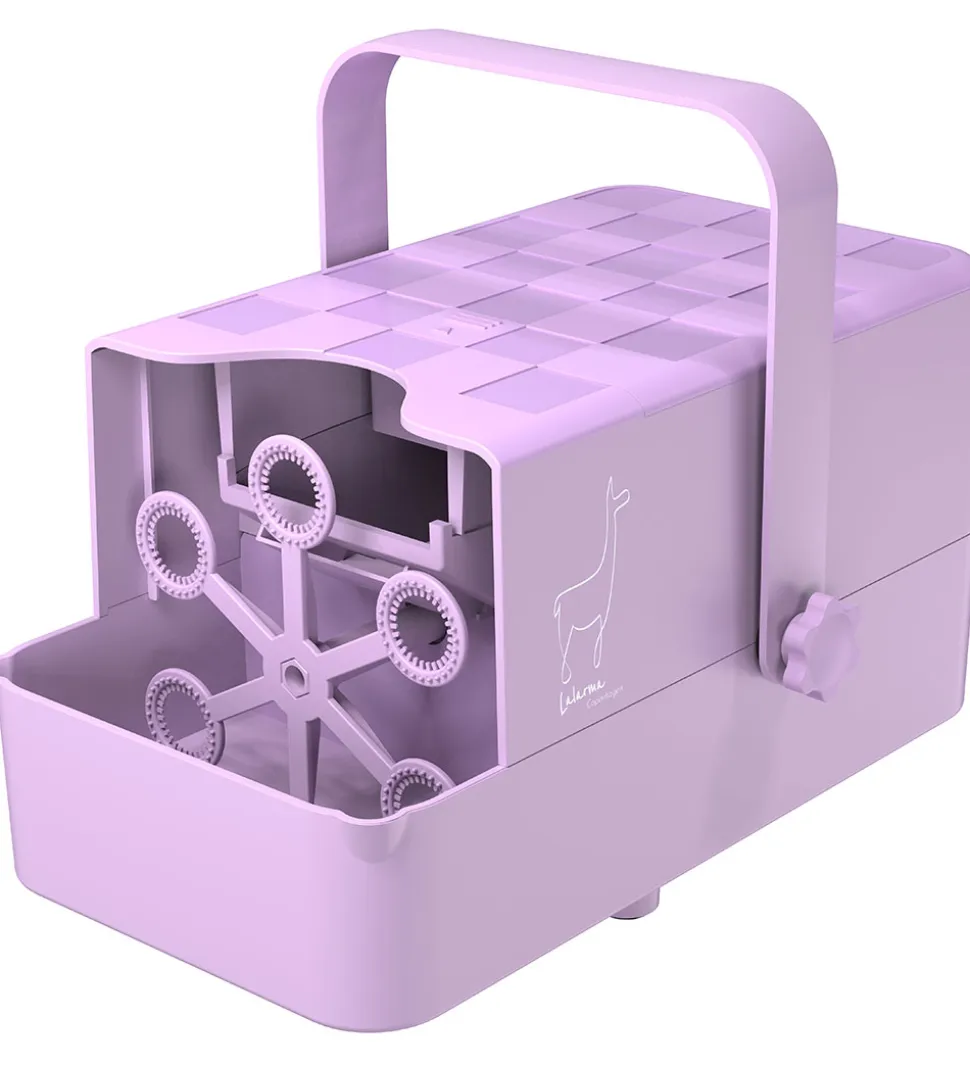 Lalarma Sæbeboblemaskine - Proffesionel - Lilla