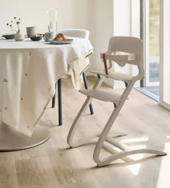 Leander Classic Bøjle til Højstol - Cappuccino m. Læderstrop