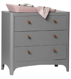 Leander Classic Kommode - 94x50x90 cm - Grå