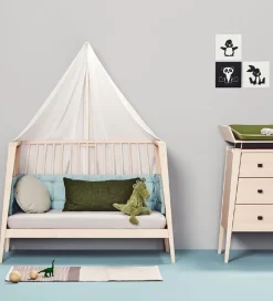 Leander Linea Babyseng - 132x65x90 cm - Bøg