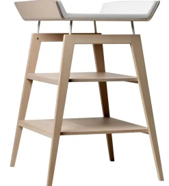 Leander Linea Puslebord m. Hynde - 66,7x72,5x91 cm - Bøg