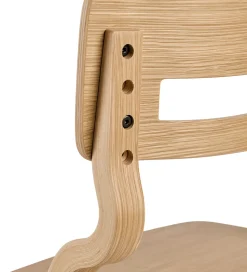 Leander Louie Højstol - Uden Bøjle - Eg Natur