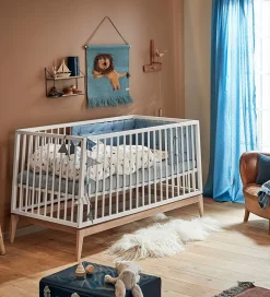 Leander Luna Topmadras - 140 cm - Hvid